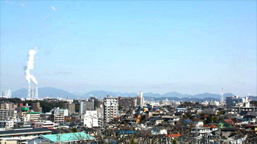 屋上庭園からの風景 イメージ